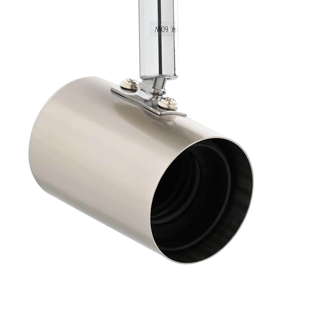 Loftsspot med spotlights Nikkel 26,5 x 26 x 11,5 cm Metal