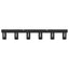 Loftsspot med spotlights Sort 73 x 6,5 x 11,5 cm Metal