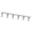 Loftsspot med spotlights Hvid 73 x 6,5 x 11,5 cm Metal