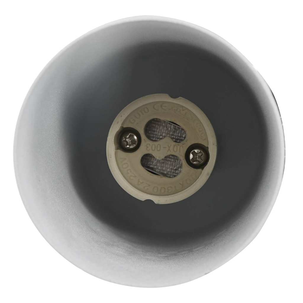 Loftsspot med spotlights Hvid 38 x 6 x 16 cm Metal