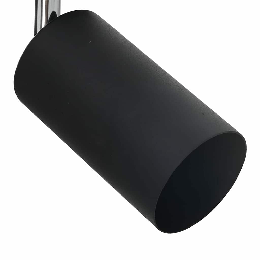 Loftsspot med spotlights Sort 26 x 26 x 16 cm Metal