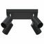 Loftsspot med spotlights Sort 26 x 26 x 16 cm Metal