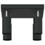 Loftsspot med spotlights Sort 26 x 26 x 16 cm Metal