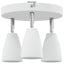 Loftsspot med spotlights Hvid 19 x 19 x 14,5 cm Metal