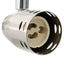 Loftsspot med spotlights Nikkel 27 x 10 x 12 cm Metal