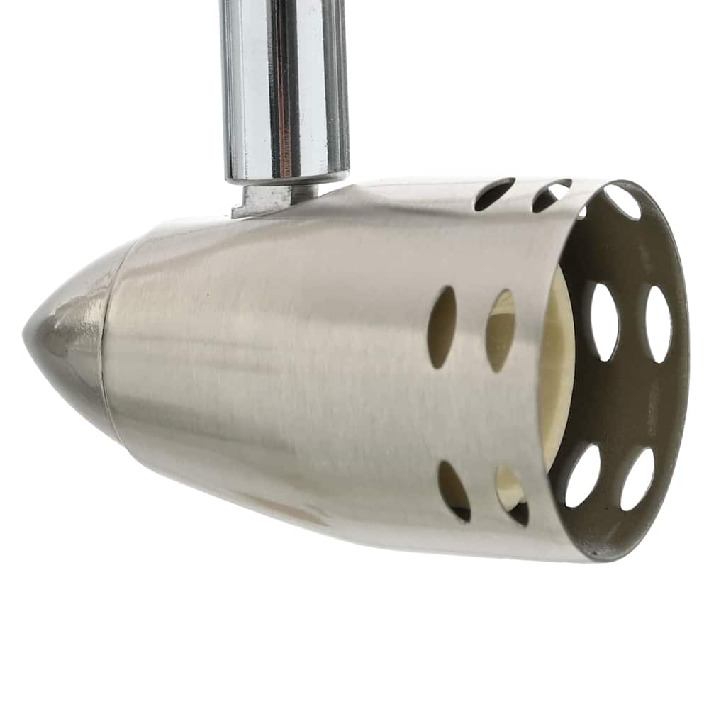 Loftsspot med spotlights Nikkel 27 x 10 x 12 cm Metal
