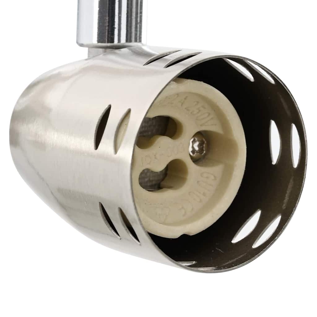 Loftsspot med spotlights Nikkel 24 x 22 x 12,5 cm Metal