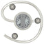 Loftsspot med spotlights Nikkel 24 x 22 x 12,5 cm Metal