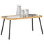 Sofabord Brun og sort 90 x 45 x 43 cm polyrattan
