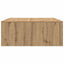 sofabord med skuffer 100x100x40 cm kunsteg