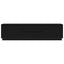 tv-skab med LED-lys 193,5x41x50 cm sort-eg