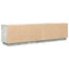 tv-bord med LED-lys 193,5x41x50 cm betongrå