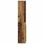 højskab 50x35x180 cm konstrueret træ gammelt træ-look