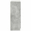 skænk 80x35x99 cm konstrueret træ betongrå