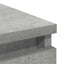 skænk 80x35x99 cm konstrueret træ betongrå