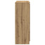 skænk 80x35x99 cm konstrueret træ kunsteg