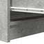 skænk 100x35x99 cm konstrueret træ betongrå