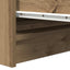 skænk 100x35x99 cm konstrueret træ kunsteg
