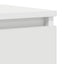 skænk 100x35x76 cm konstrueret træ hvid