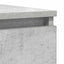 skænk 100x35x76 cm konstrueret træ betongrå