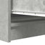 skænk 100x35x76 cm konstrueret træ betongrå