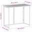 foldbart havebord 90x51x75 cm polyrattan brun