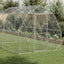 hønsegård 2,5x4x2,25 m galvaniseret stål