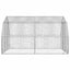hønsegård 2,5x4x2,25 m galvaniseret stål
