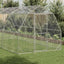 hønsegård 2,5x6x2,25 m galvaniseret stål