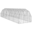 hønsegård 2,5x10x2,25 m galvaniseret stål