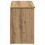 skobænk 102x30,5x45 cm konstrueret træ kunsteg