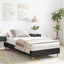 sengeramme uden madras 100x200 cm konstrueret træ sort