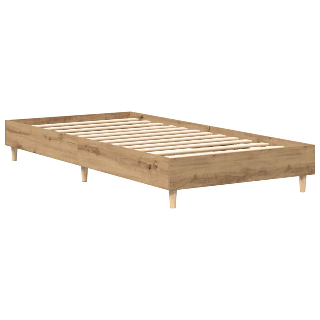 sengestel uden madras 100x200 cm konstrueret træ kunsteg