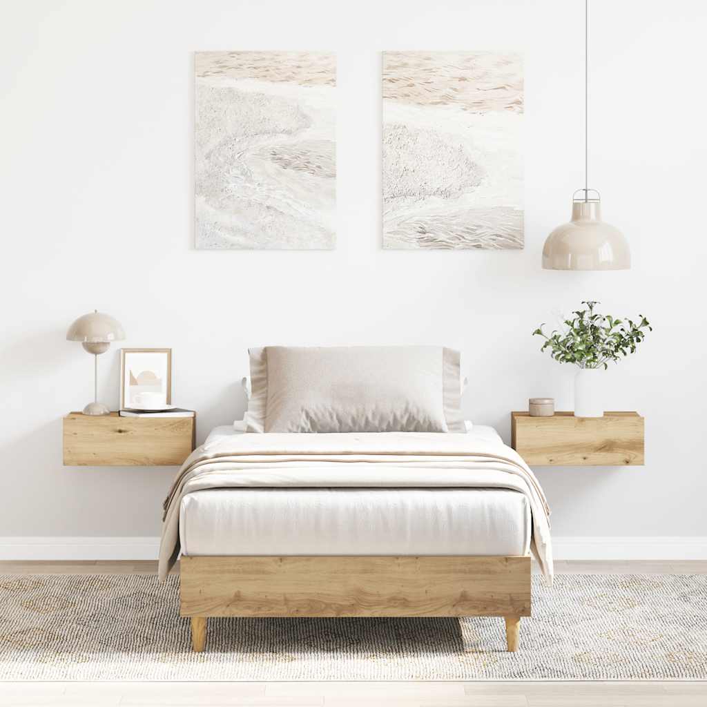 sengestel uden madras 100x200 cm konstrueret træ kunsteg