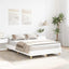 sengestel uden madras 140x190 cm konstrueret træ hvid