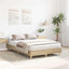 sengestel uden madras 140x190 cm konstrueret træ sonoma-eg
