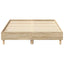 sengestel uden madras 120x190 cm konstrueret træ sonoma-eg