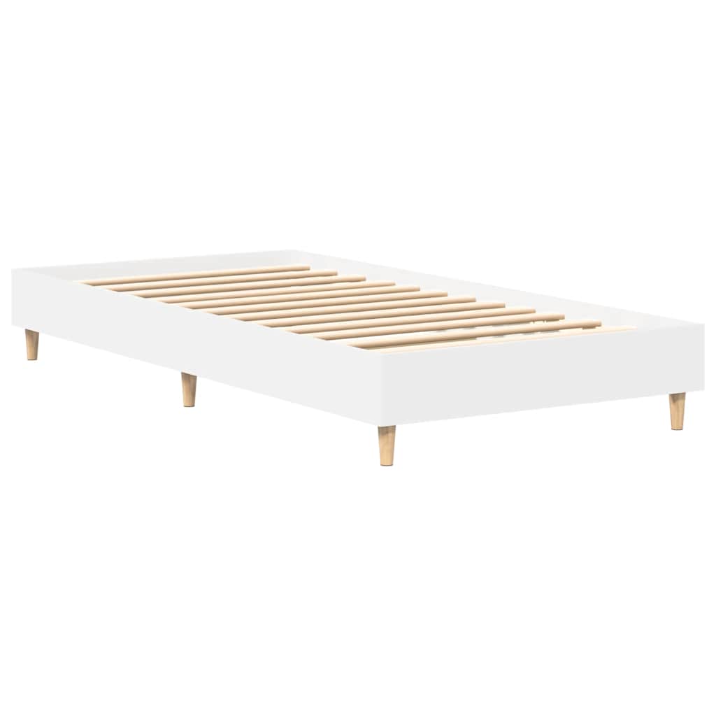 sengestel uden madras 90x190 cm konstrueret træ hvid