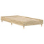 sengestel uden madras 75x190 cm konstrueret træ sonoma-eg