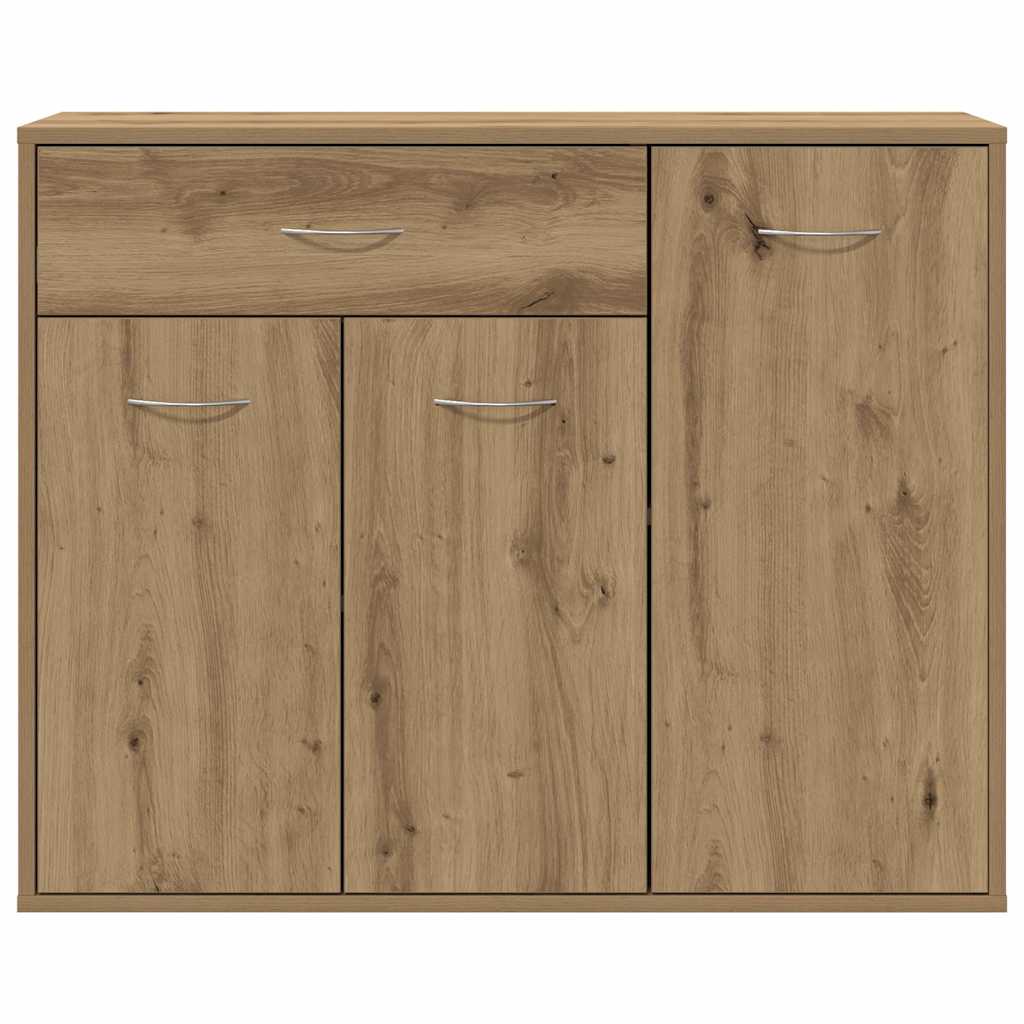 skænk 88x30x70 cm konstrueret træ kunsteg