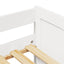 daybed med trusse uden madras IRUN 90x200 cm hvid