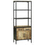 Highboard med skuffe Brun 70 x 35 x 180 cm Massivt mangotræ