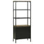 Highboard med skuffe Brun 70 x 35 x 180 cm Massivt mangotræ