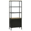 Highboard med skuffe Brun 70 x 35 x 180 cm Massivt mangotræ