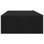 TV-skabe med LED-lys 2 stk. sort eg 60x35x15,5 cm