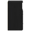 Natbord med skuffe 2 pcs Sort eg 50 x 32 x 60cm Konstrueret træ