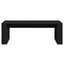 Sofabord Sort eg 102 x 50 x 35 cm Konstrueret træ