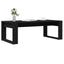 Sofabord Sort eg 102 x 50 x 35 cm Konstrueret træ