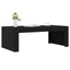 Sofabord Sort eg 102 x 50 x 35 cm Konstrueret træ