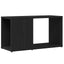 tv-bord 60x24x32 cm konstrueret træ sort egetræsfarve